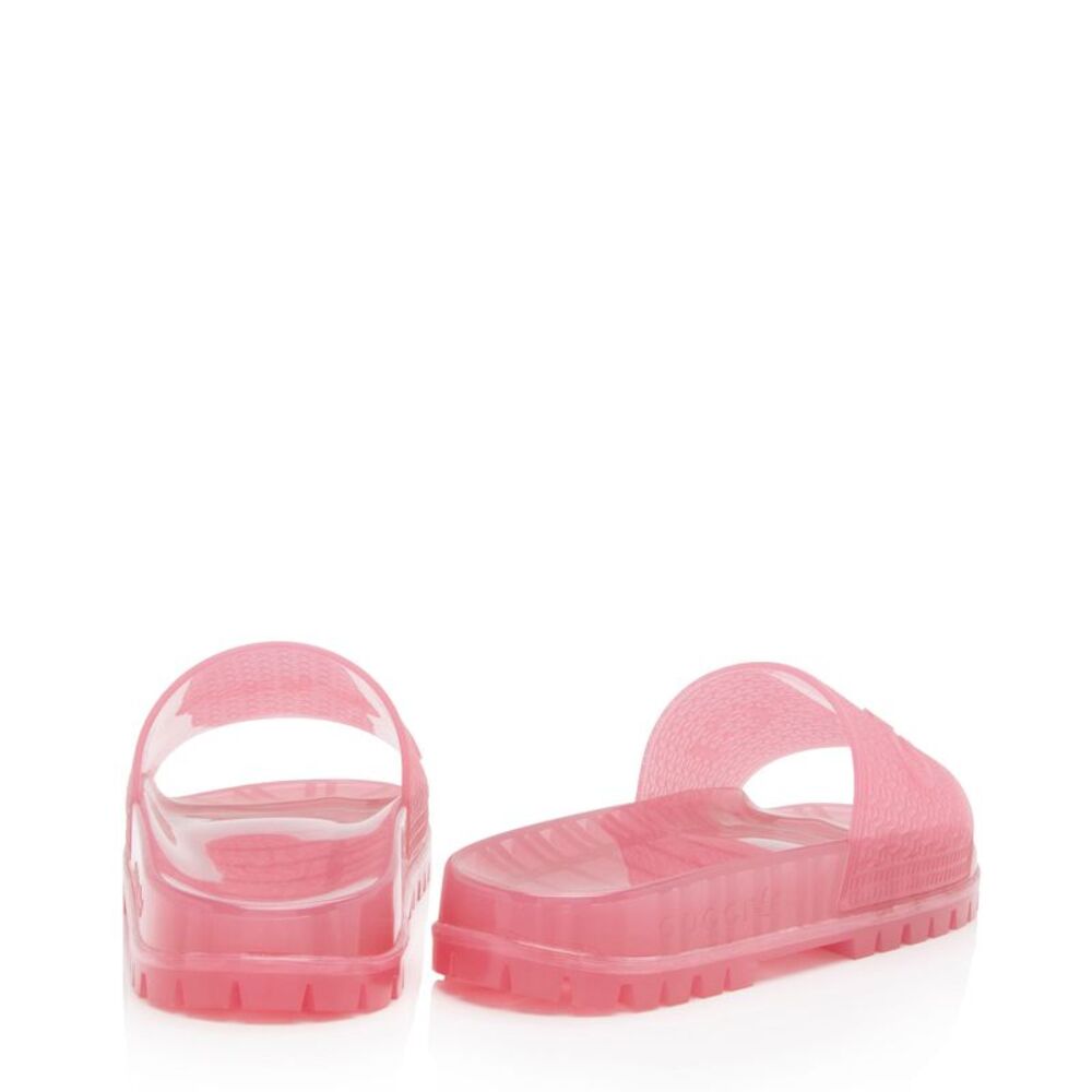 Gucci x Adidas Rubber Logo Slides - Size 9 / 39 - Picture 3 of 6